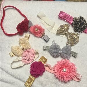 Colorful baby Headbands Set